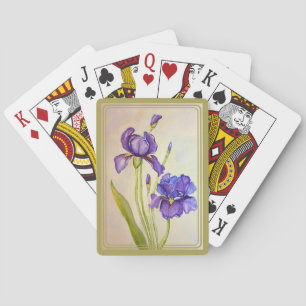 Iris Playing Cards mit Grün Spielkarten