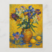 Iris Postcard Postkarte (Vorderseite)