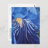 Iris Postcard Postkarte (Vorne/Hinten)