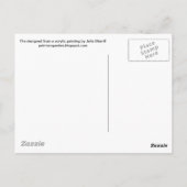 Iris Postcard Postkarte (Rückseite)