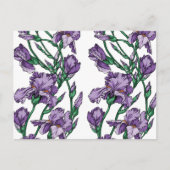 Iris Postkarte (Vorderseite)