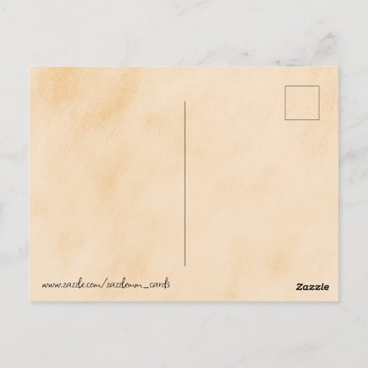 Iris Postkarte (Rückseite)