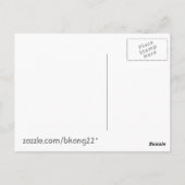 Iris Postkarte (Rückseite)