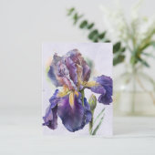 Iris Postkarte (Stehend Vorderseite)