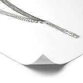 Iris Print Poster (Ecke)