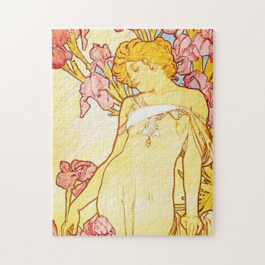 Iris-Puzzlespiel Alphonse Mucha Puzzle (Vertikal)