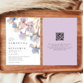 Iris QR Code Wedding Einladung