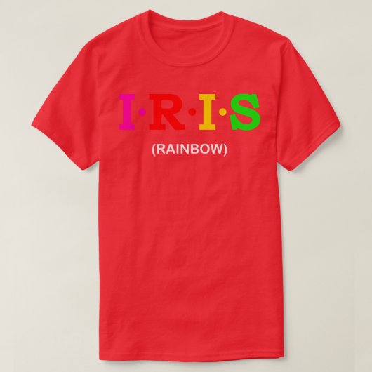 Iris Rainbow T-Shirt (Design vorne)