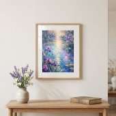 Iris-Reflections-Kunstprint Poster