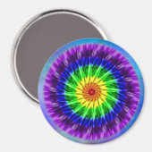 Iris Regenbogen Magnet (Vorderseite/Rückseite)