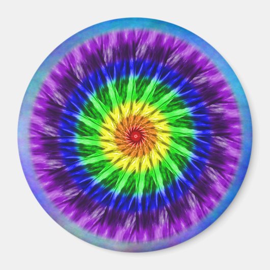 Iris Regenbogen Magnet (Vorne)