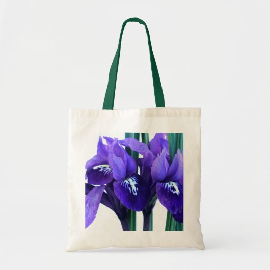 Iris Reticulata Taschen-Tasche Tragetasche (Vorne)