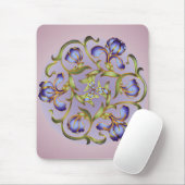 Iris-Ring-Mauspad Mousepad (Mit Mouse)