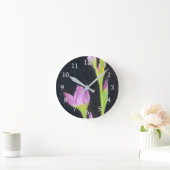 Iris Runde Wanduhr (Zuhause)