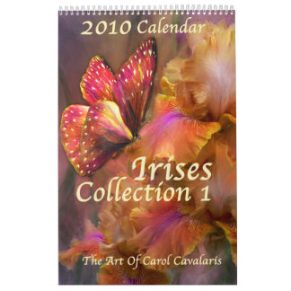Iris-Sammlung 1 Kalender für 2010