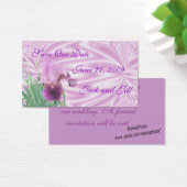 Iris Save the Date Karte anpassen (Schreibtisch)