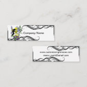 Iris-Schatten-Fee Mini Visitenkarte (Vorne/Hinten)