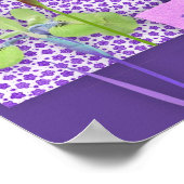 Iris Scrapbook Poster (Ecke)