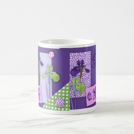 Iris Scrapbook Tasse (Mittel)