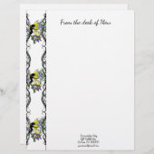 Iris Shadow Fairy Briefbogen (Vorne/Hinten)