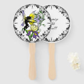 Iris Shadow Fairy Fächer (Vorne und Hinten)