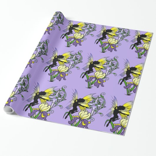 Iris Shadow Fairy Geschenkpapier (Ungerollt)