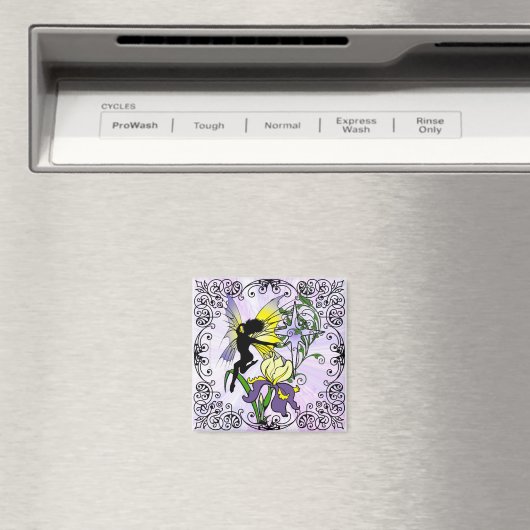 Iris Shadow Fairy Magnet (In Situ (Geschirrspüler))