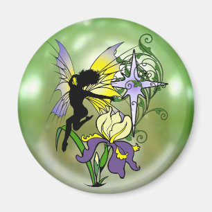 Iris Shadow Fairy Magnet