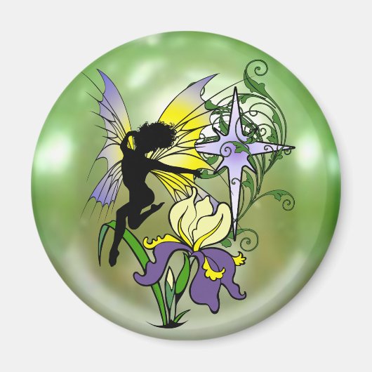 Iris Shadow Fairy Magnet (Vorne)