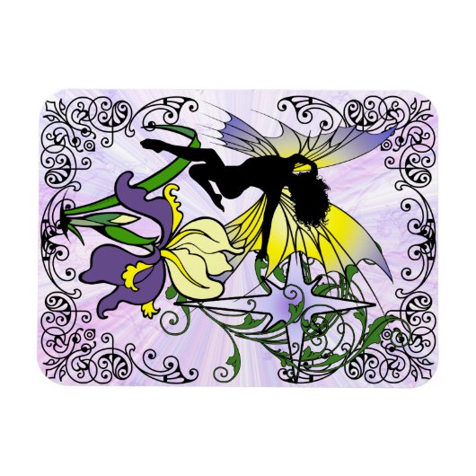 Iris Shadow Fairy Magnet (Horizontal)