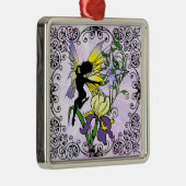 Iris Shadow Fairy Ornament Aus Metall (Rechts)