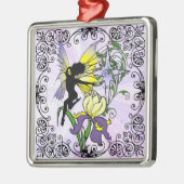 Iris Shadow Fairy Ornament Aus Metall (Links)