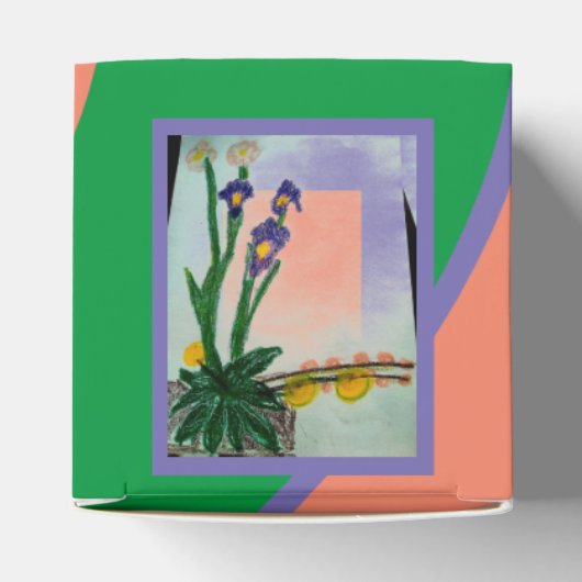 Iris sibirica geschenkschachtel (Oben)