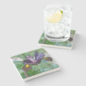 Iris Steinuntersetzer (Seitenansicht)