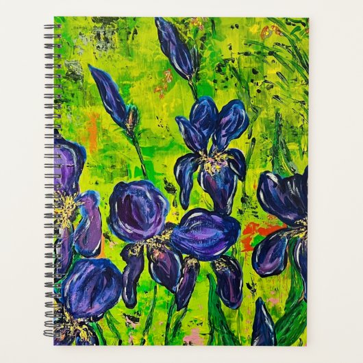 Iris-Tagesplaner-Kalender Planer (Vorderseite)