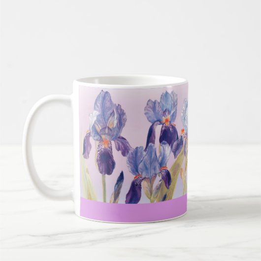 Iris-Tasse für Mutter Kaffeetasse (Links)