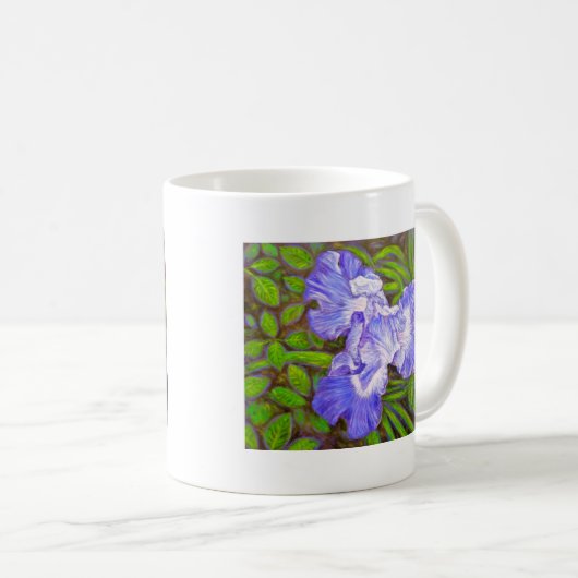 Iris-Tasse Kaffeetasse (VorderseiteRechts)