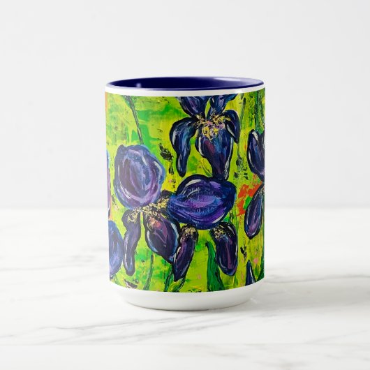 Iris-Tasse Tasse (Zentrum)