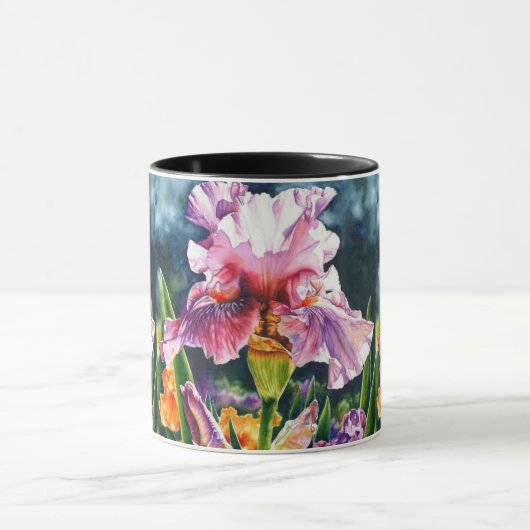 Iris-Tasse Tasse (Zentrum)