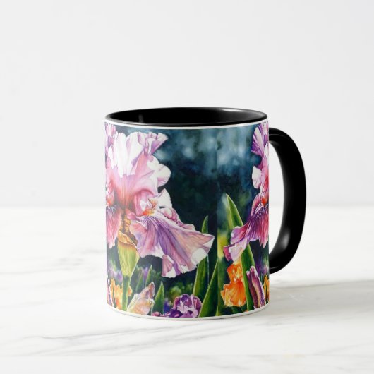 Iris-Tasse Tasse (VorderseiteRechts)