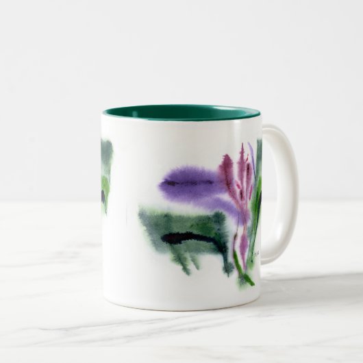 Iris-Tasse Zweifarbige Tasse (VorderseiteRechts)