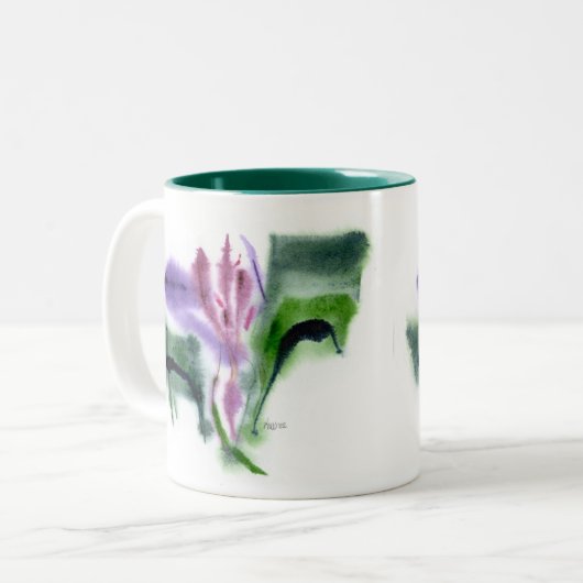 Iris-Tasse Zweifarbige Tasse (Vorderseite Links)