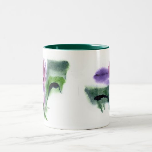 Iris-Tasse Zweifarbige Tasse (Mittel)