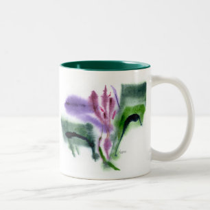 Iris-Tasse Zweifarbige Tasse