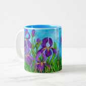 Iris-Tasse Zweifarbige Tasse (Vorderseite Links)