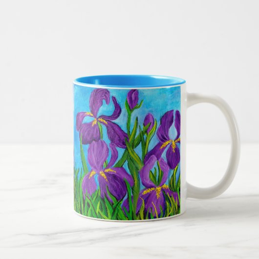 Iris-Tasse Zweifarbige Tasse (Rechts)