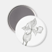 Iris Tinte Magnet (Vorderseite/Rückseite)