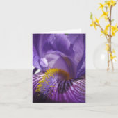 Iris' Tongue Karte (Gelbe Blume)