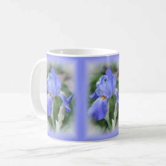 Iris-Traum Kaffeetasse (Vorderseite Links)