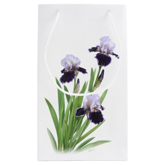 Iris Trio Kleine Geschenktüte (Rückseite)